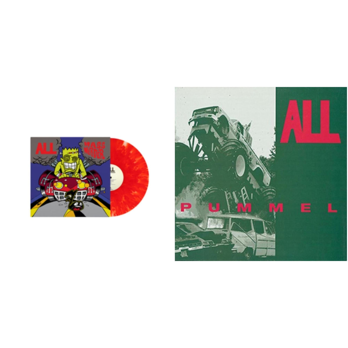 Pummel (Red LP Vinyl) & Mass Nerder (Cloudy Red LP Vinyl)