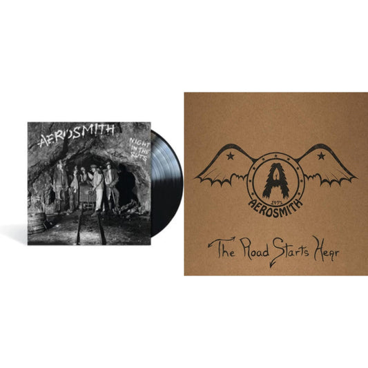 Aerosmith - 1971: The Road Starts Here & Night In The Ruts - LP Vinyl Bundle