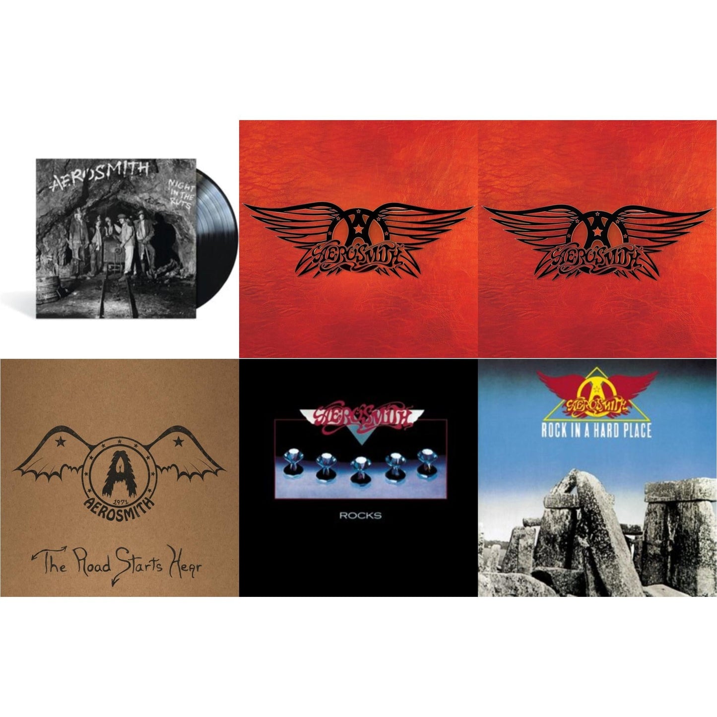 1971: The Road Starts Here & Greatest Hits & Greatest Hits (4LP) & Night In The Ruts & Rocks & Rock In A Hard Place