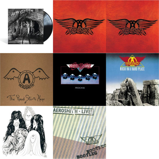 This is a 8 LP Vinyl SKU bundle.
1.This LP Vinyl is brand new.Format: LP VinylMusic Style: Hard RockThis item's title is: Night In The RutsArtist: AerosmithLabel: CAPITOLBarcode: 602455248657Release Date: 5/26/2023
2.This LP Vinyl is brand new.