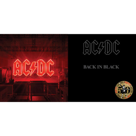 Power Up (180G/Gatefold Jacket/Inner Sleeve) & Back In Black (Gold Metallic LP Vinyl)