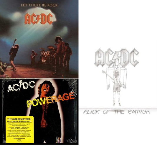 Let There Be Rock & Powerage & Flick Of The Switch