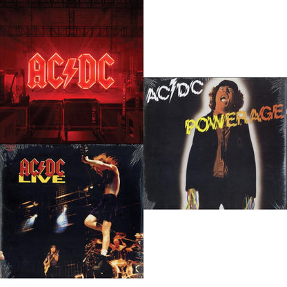 Power Up (180G/Gatefold Jacket/Inner Sleeve) & Powerage (180G) & Live (2LP/180G)
