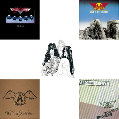 1971: The Road Starts Here & Rocks & Rock In A Hard Place & Live! Bootleg (2LP) & Draw The Line