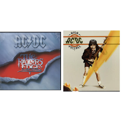 This is a 2 LP Vinyl SKU bundle.
1.This LP Vinyl is brand new.Format: LP VinylMusic Style: Hard RockThis item's title is: High Voltage (180G)Artist: Ac/DcLabel: LEGACYBarcode: 696998020115Release Date: 10/14/2003
2.This LP Vinyl is brand new.