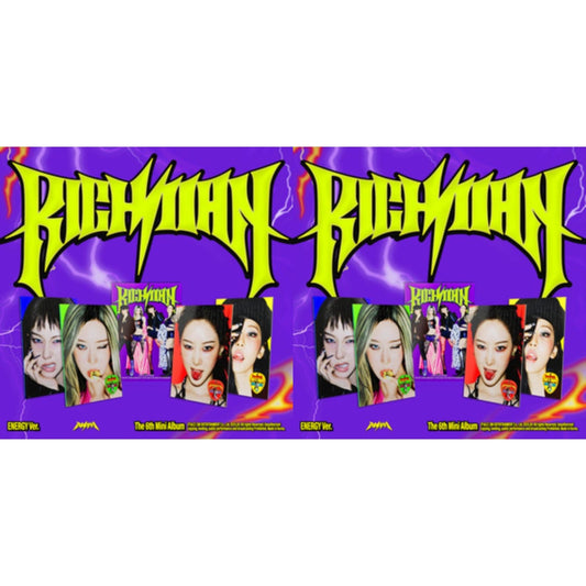 Rich Man (6Th Mini Album) (Energy Ver.) (Group Version) & Rich Man (6Th Mini Album) (Energy Ver.) (Karina Version)