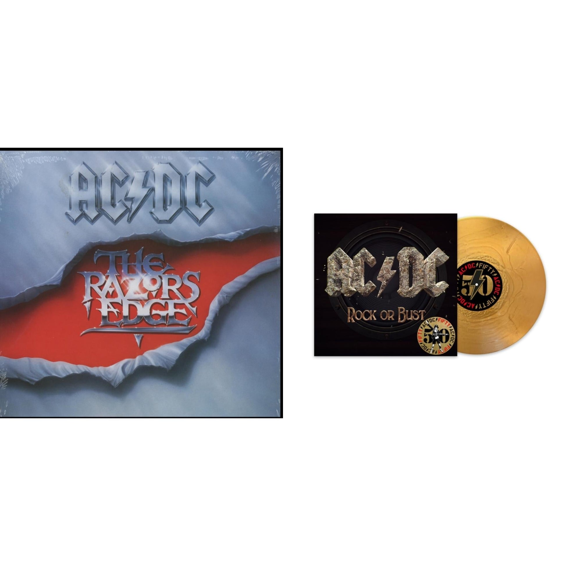 This is a 2 LP Vinyl SKU bundle.
1.This LP Vinyl is brand new.Format: LP VinylMusic Style: Hard RockThis item's title is: Razor’S Edge (180G)Artist: Ac/DcLabel: LEGACYBarcode: 696998021310Release Date: 10/14/2003
2.This LP Vinyl is brand new.