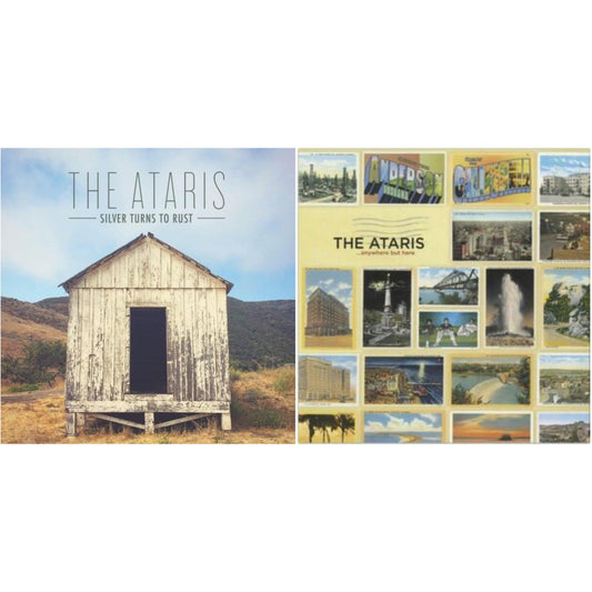 Anywhere But Here (Yellow/Black Splatter LP Vinyl) & Silver Turns To Rust (Blue Haze LP Vinyl)