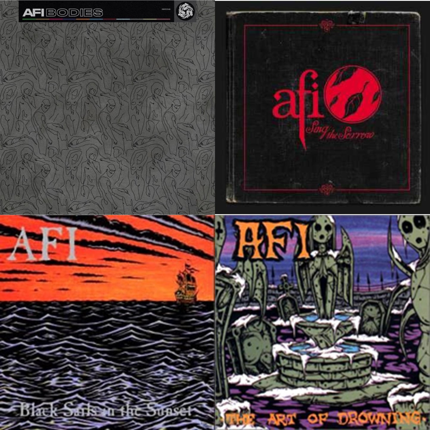 Bodies (I) & Sing The Sorrow (2LP/45RPM) & Black Sails In The Sunset & Art Of Drowning