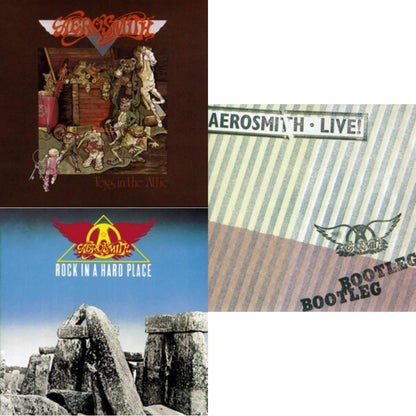 Toys In The Attic & Rock In A Hard Place & Live! Bootleg (2LP)