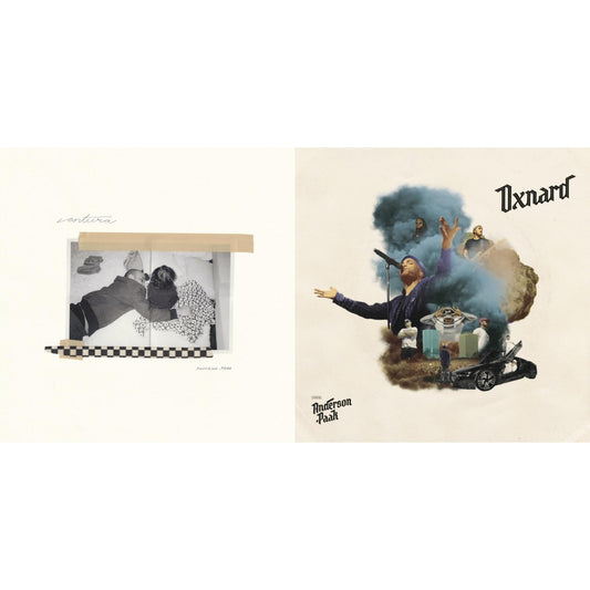 This is a 2 LP Vinyl SKU bundle.
1.This LP Vinyl is brand new.Format: LP VinylMusic Style: Contemporary R&BThis item's title is: VenturaArtist: Anderson.PaakLabel:  LLC AFTERMATH/12 TONE MUSICBarcode: 190296901966Release Date: 7/5/2019
2.This LP Vinyl is brand new.