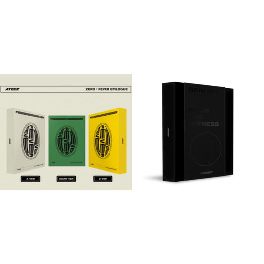 This is a 2 CD SKU bundle.
1.This CD is brand new.Format: CDThis item's title is: Zero: Fever EpilogueArtist: AteezBarcode: 8809704423120Release Date: 12/10/2021
2.This CD is brand new.