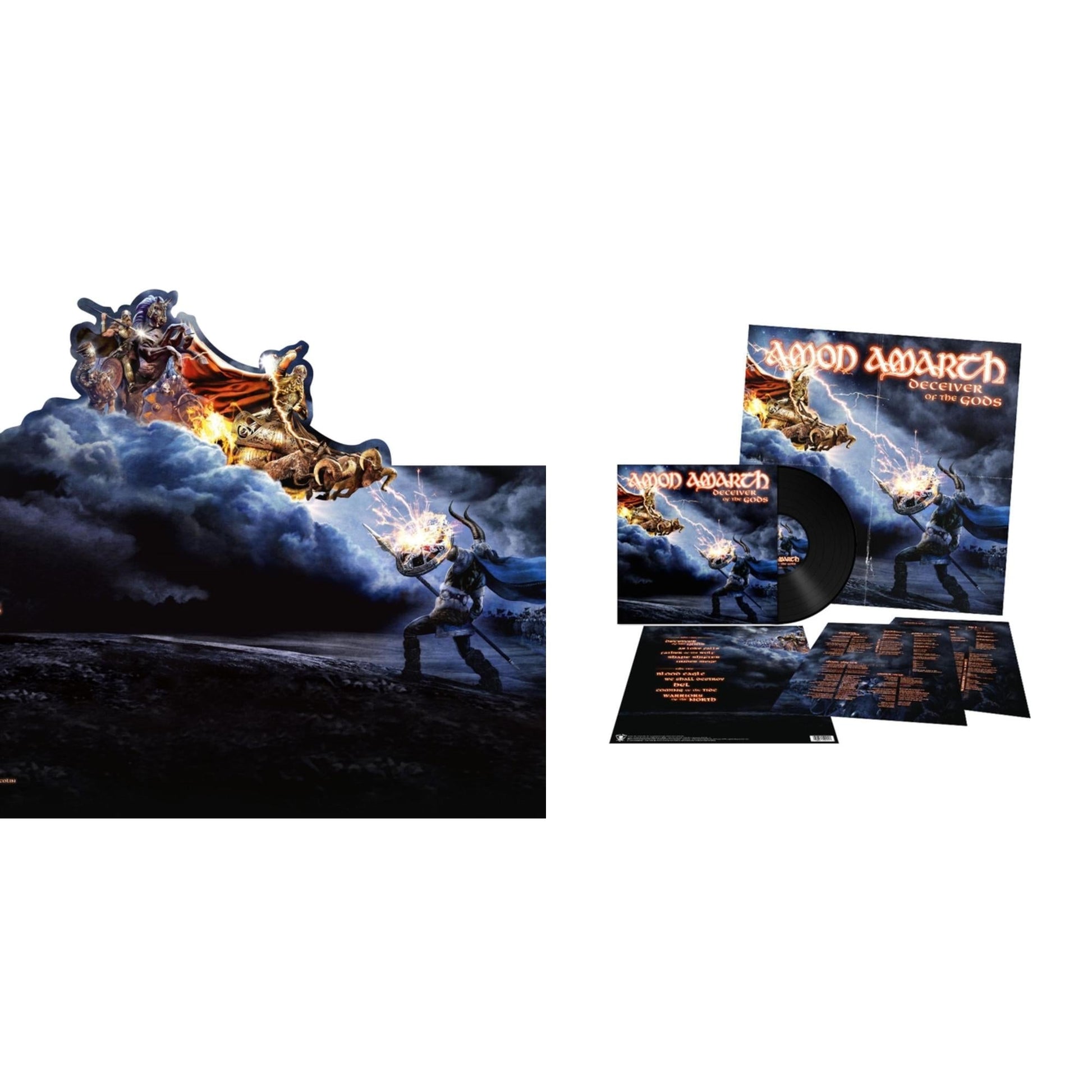 This is a 2 LP Vinyl SKU bundle.
1.This LP Vinyl is brand new.Format: LP VinylMusic Style: Death MetalThis item's title is: Deceiver Of The GodsArtist: Amon AmarthLabel: METAL BLADE RECORDSBarcode: 039841556216Release Date: 2/23/2018
2.This LP Vinyl is brand new.
