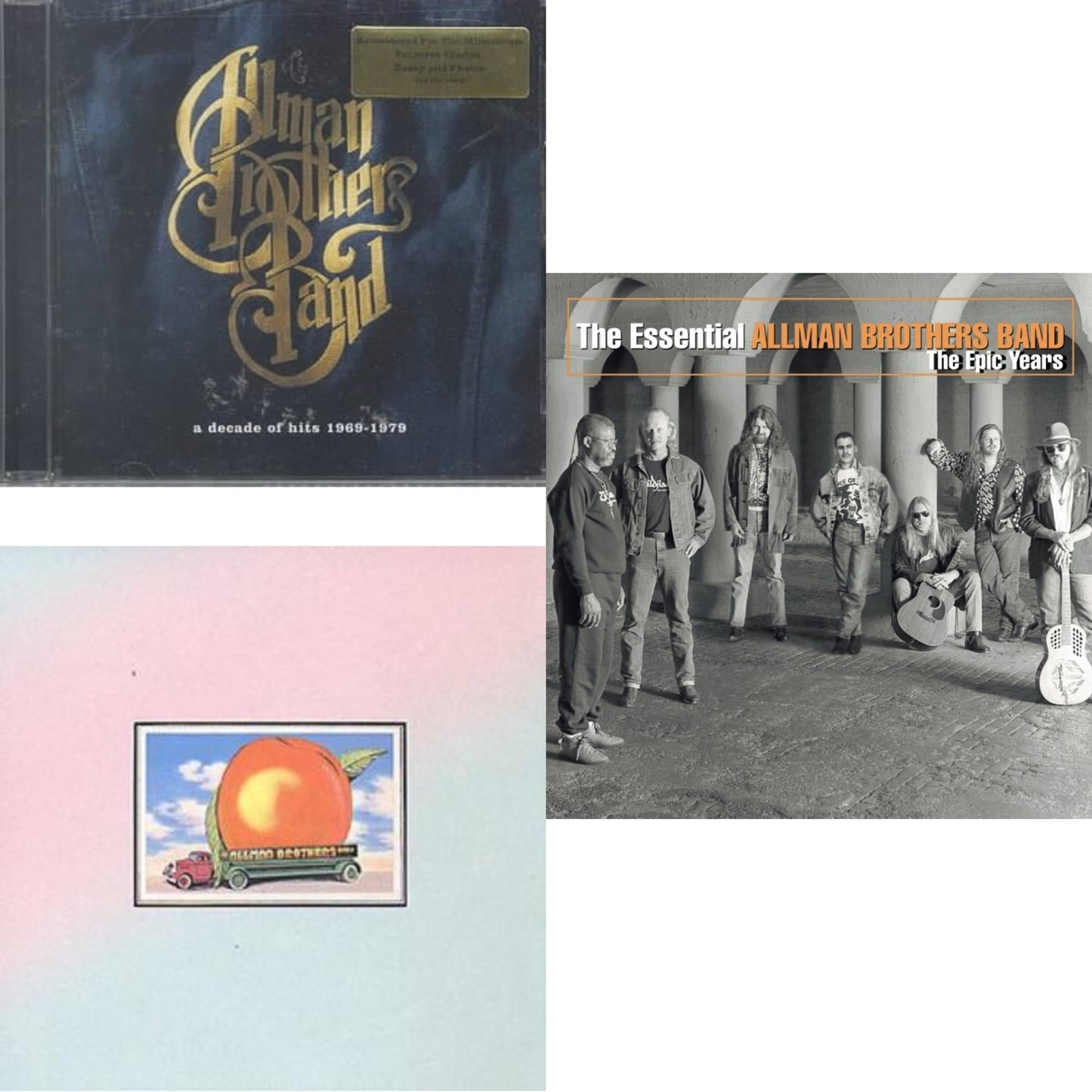 Decade Of Hits 1969 - 1979 & Eat A Peach & Essential Allman Brothers Band - The Epic Years