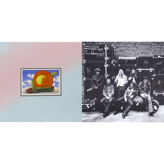Allman Brothers Band - Live At Fillmore East & Eat A Peach (Light Pink & Light Blue LP Vinyl)