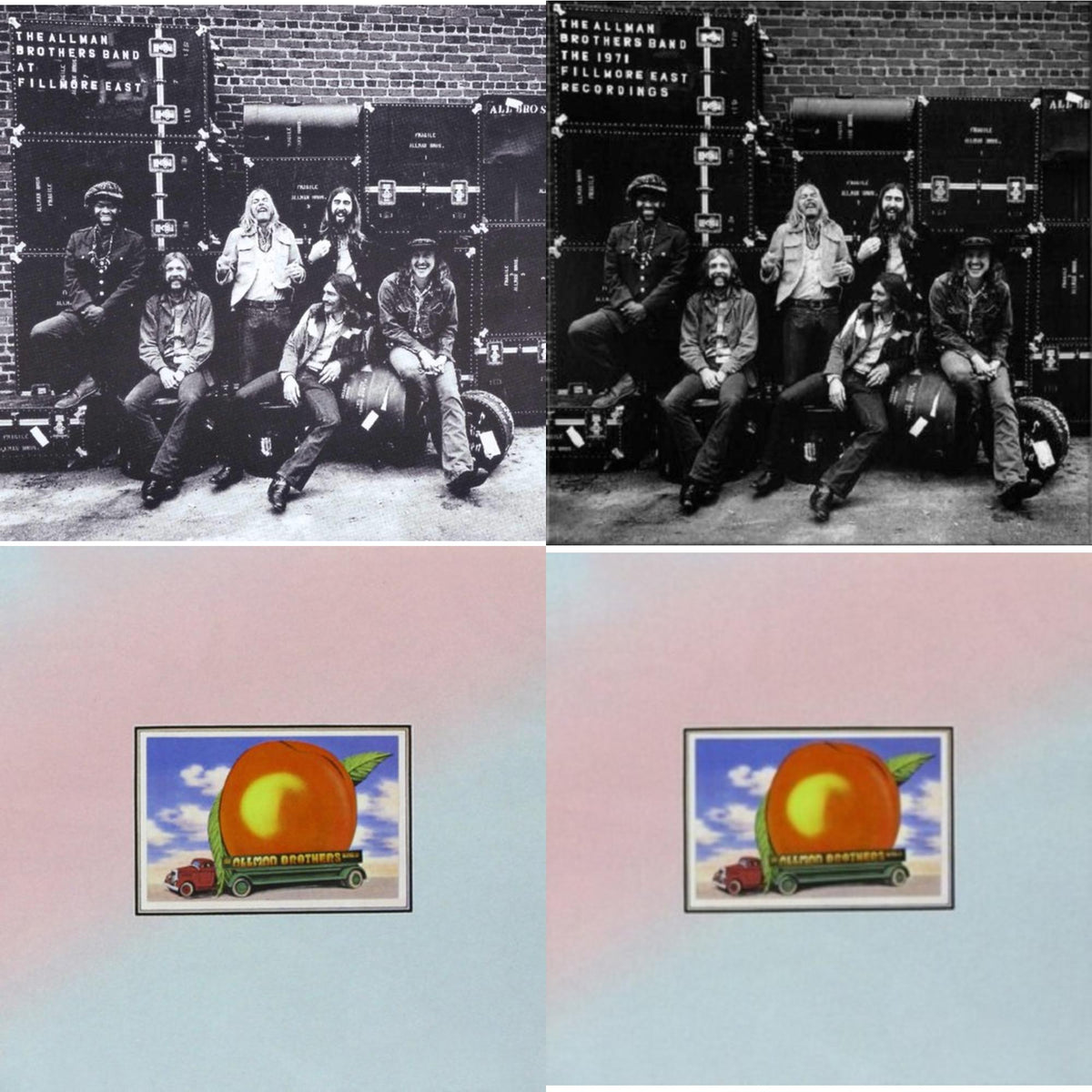 Live At Fillmore East & At Fillmore East (2LP) & Eat A Peach (2LP) & Eat A Peach (Light Pink & Light Blue LP Vinyl)