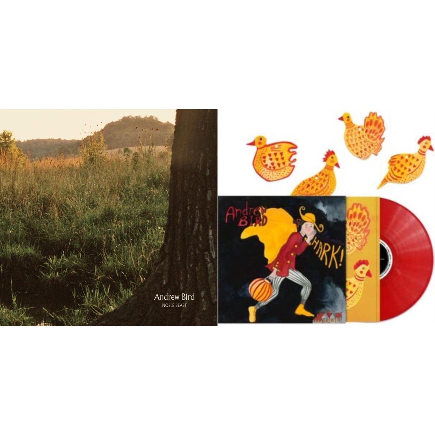 Noble Beast & Hark! (Red LP Vinyl)