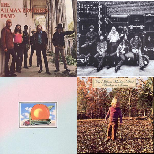 Allman Brothers Band & Live At Fillmore East & Eat A Peach & Brothers & Sisters