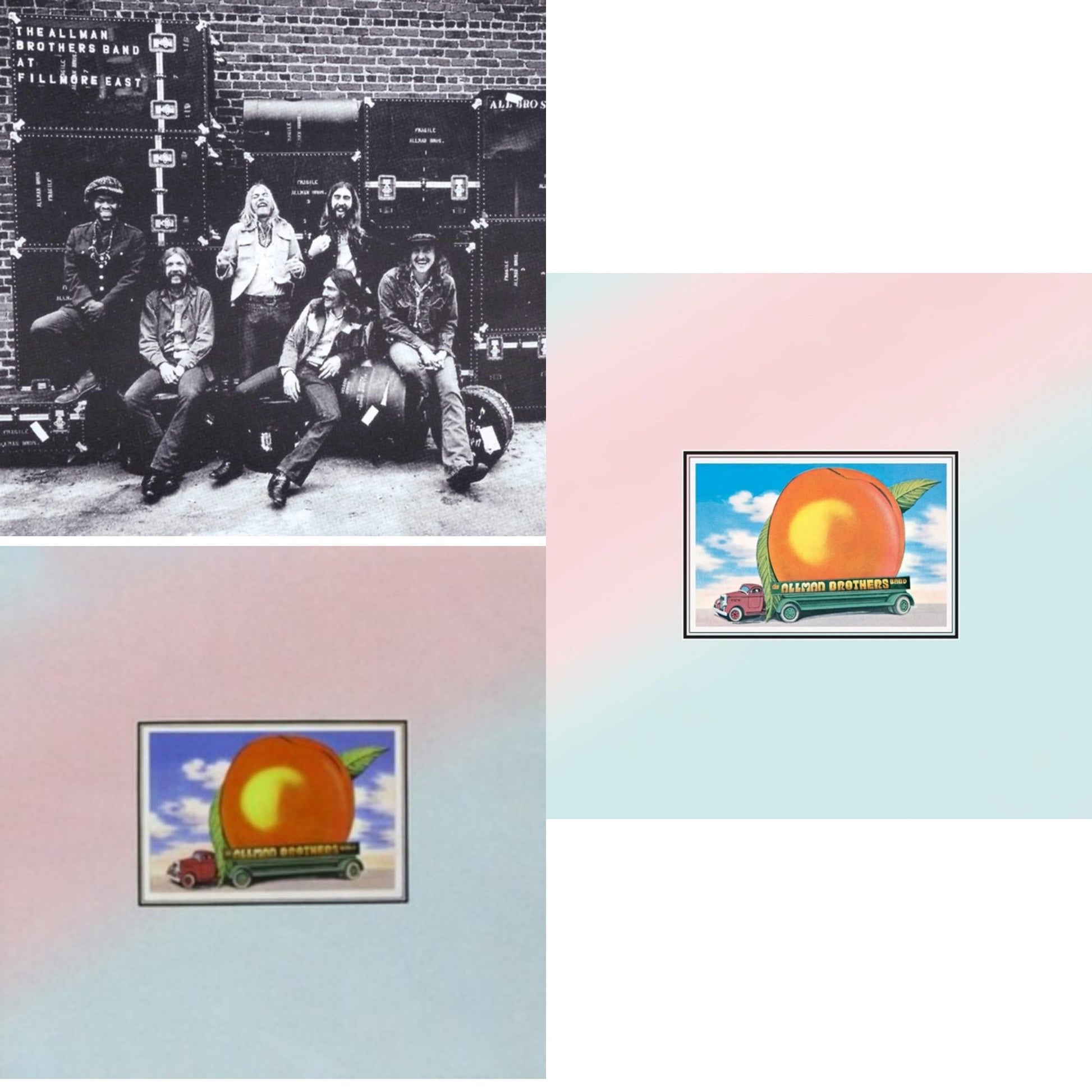 This is a 3 LP Vinyl SKU bundle.
1.This LP Vinyl is brand new.Format: LP VinylMusic Style: Blues RockThis item's title is: Live At Fillmore EastArtist: Allman Brothers BandLabel: MERCURYBarcode: 042282327314Release Date: 9/23/2008
2.This LP Vinyl is brand new.