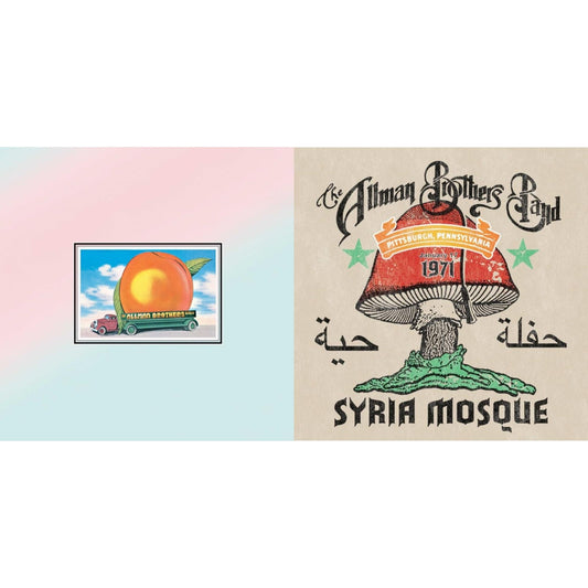 Eat A Peach (2LP) & Syria Mosque: Pittsburgh, Pa January 17, 1971 (Live) (Pittsburgh Steel Gray Vinyl/2LP)