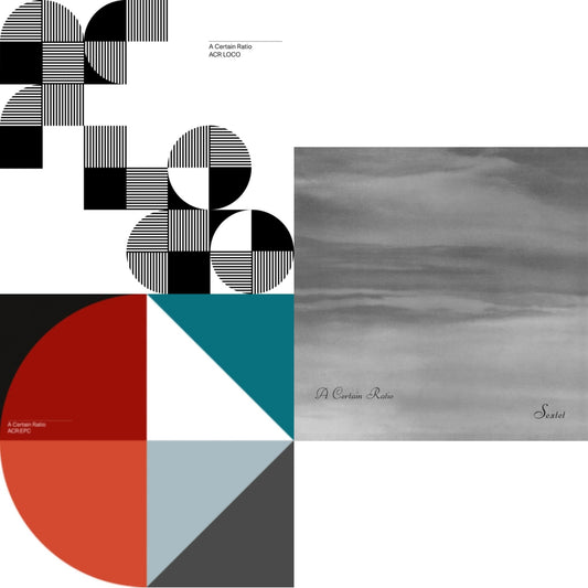 A Certain Ratio - Acr:Epc (Limited Edition/Cornflour Blue LP Vinyl) & Sextet (Limited Edition White LP Vinyl) & Acr Loco (Limited Edition Color LP Vinyl)