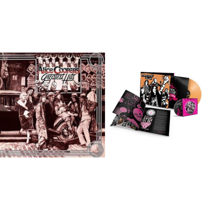Alice Cooper - Live From The Astroturf (Apricoot LP Vinyl/DVD) & Alice Cooper's Greatest Hits (180G/Limited Anniversary Edition)