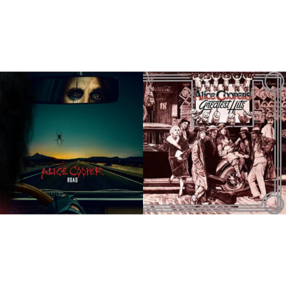 Road (Orange Marbled Vinyl/2LP/DVD) & Alice Cooper's Greatest Hits (180G/Limited Anniversary Edition)