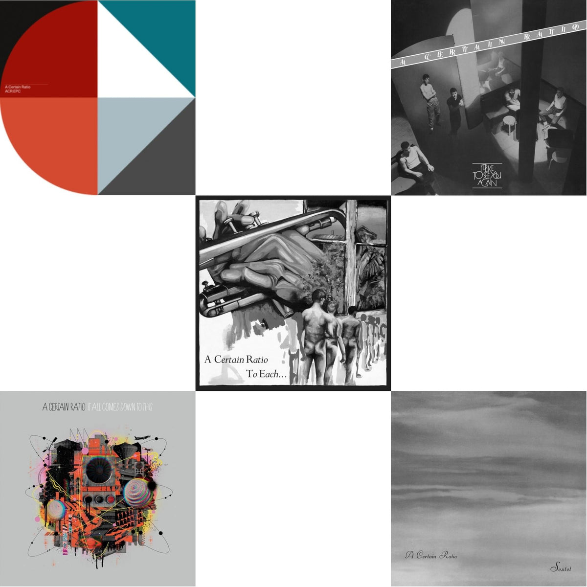 Acr:Epc (Limited Edition/Cornflour Blue LP Vinyl) & It All Comes Down To This (Limited/Neon Pink LP Vinyl) & To Each... (Limited Edition White LP Vinyl) & I'd Like To See You Again (Limited Edition White LP Vinyl) & Sextet (Limited Edition White LP Vinyl)