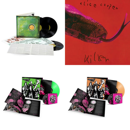 This is a 4 LP Vinyl SKU bundle.
1.This LP Vinyl is brand new.Format: LP VinylThis item's title is: Billion Dollar Babies (50Th Anniversary/Deluxe/3LP)Artist: Alice CooperBarcode: 603497832422Release Date: 3/8/2024
2.This LP Vinyl is brand new.
