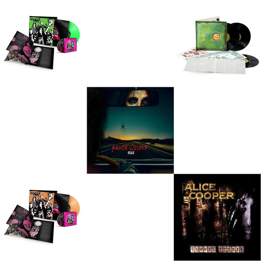 Live From The Astroturf (Glow-In-The-Dark LP Vinyl/DVD) & Live From The Astroturf (Apricoot LP Vinyl/DVD) & Road (Orange Marbled Vinyl/2LP/DVD) & Billion Dollar Babies (50Th Anniversary/Deluxe/3LP) & Brutal Planet (2LP/45 RPM/180G/Brutal Brown Vinyl)