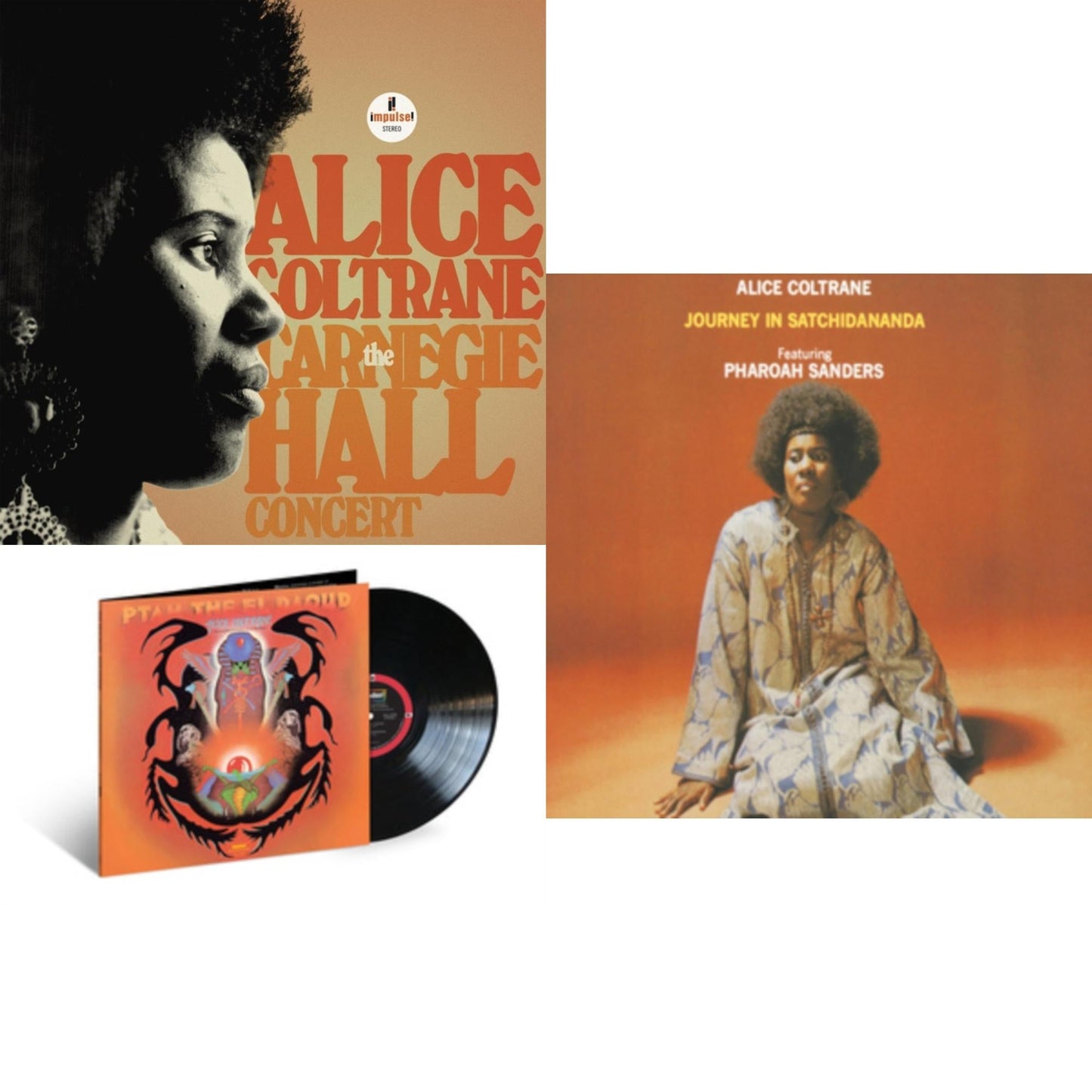 Journey In Satchidananda & Ptah The El Daoud (Verve By Request Series) & Carnegie Hall Concert (2LP)