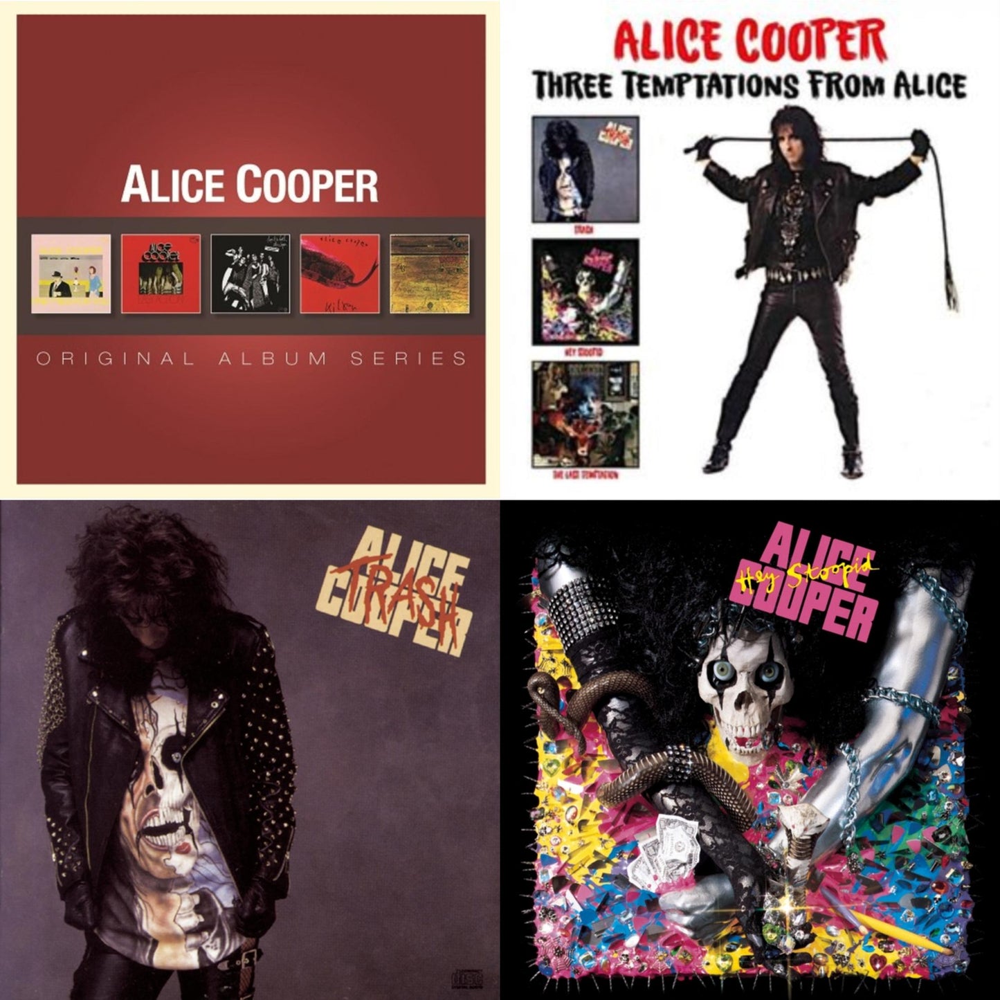 Original Album Series & Three Temptations From Alice & Trash & Hey Stoopid