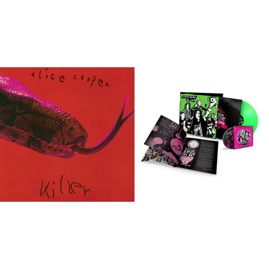 Alice Cooper - Live From The Astroturf (Glow-In-The-Dark LP Vinyl/DVD) & Killer (Expanded & Remastered/3LP)