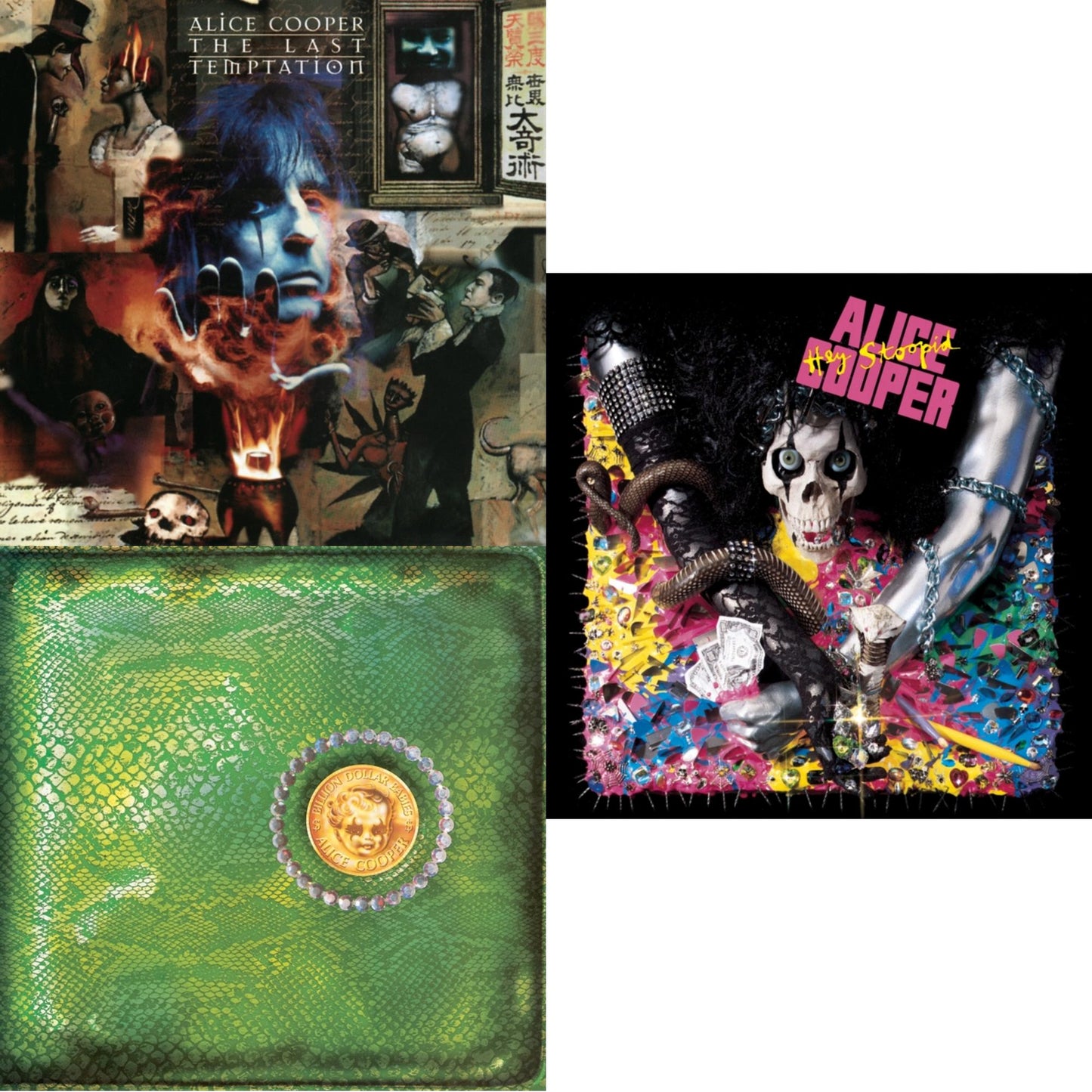 Billion Dollar Babies (50Th Anniversary/Deluxe/2CD) & Hey Stoopid & Last Temptation