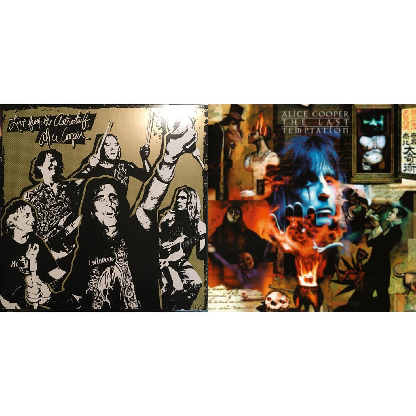 Live From The Astroturf (Gold LP Vinyl/DVD) & Last Temptation (180G)