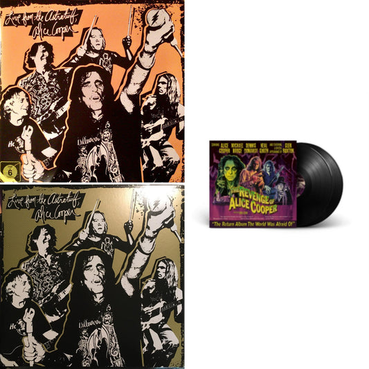 Live From The Astroturf (Apricoot LP Vinyl/DVD) & Live From The Astroturf (Gold LP Vinyl/DVD) & Revenge Of Alice Cooper (2LP)