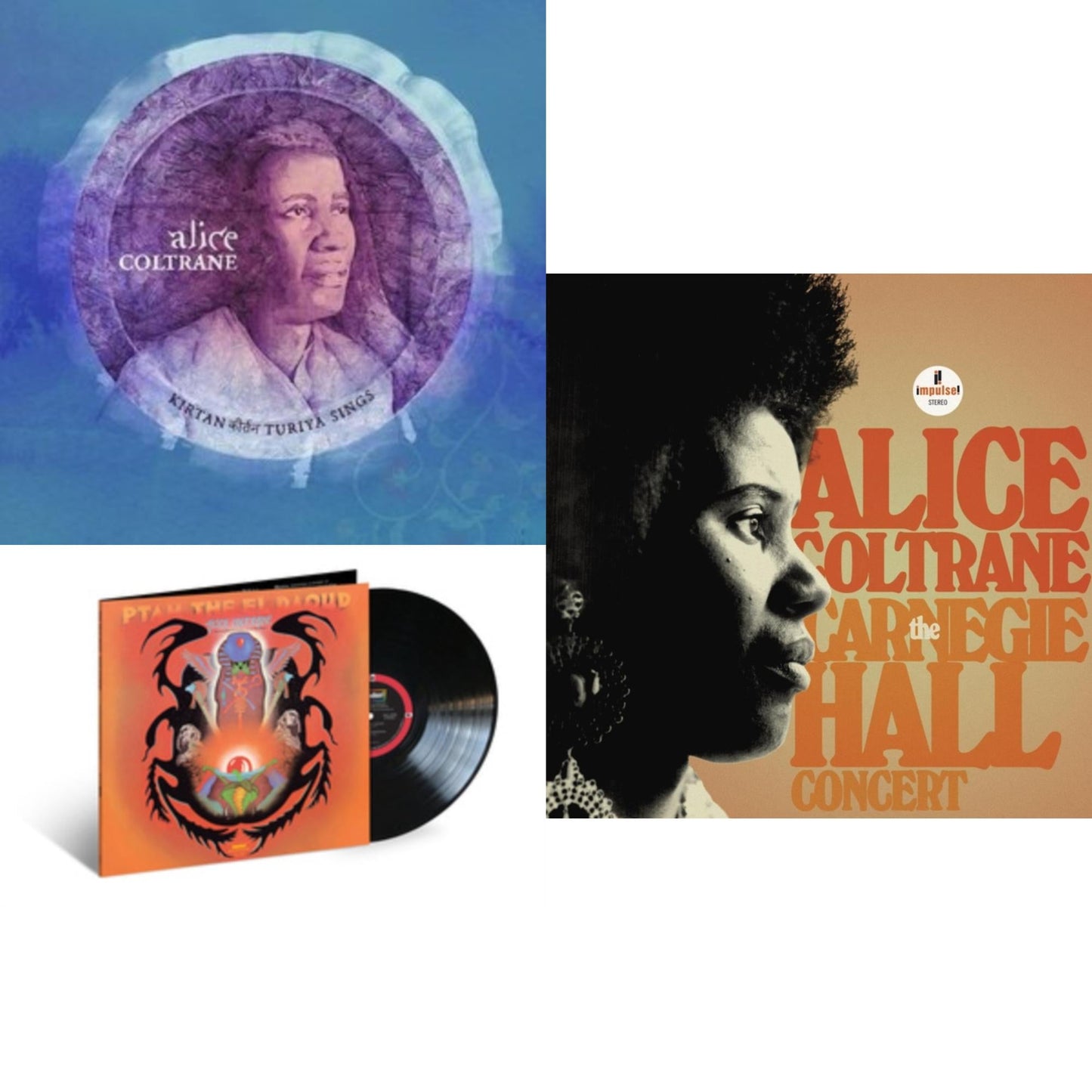 Kirtan: Turiya Sings (2LP) & Ptah The El Daoud (Verve By Request Series) & Carnegie Hall Concert (2LP)