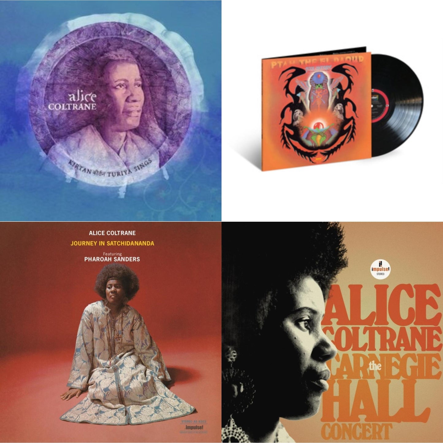 Kirtan: Turiya Sings (2LP) & Ptah The El Daoud (Verve By Request Series) & Journey In Satchidananda (Verve Acoustic Sounds Series) & Carnegie Hall Concert (2LP)