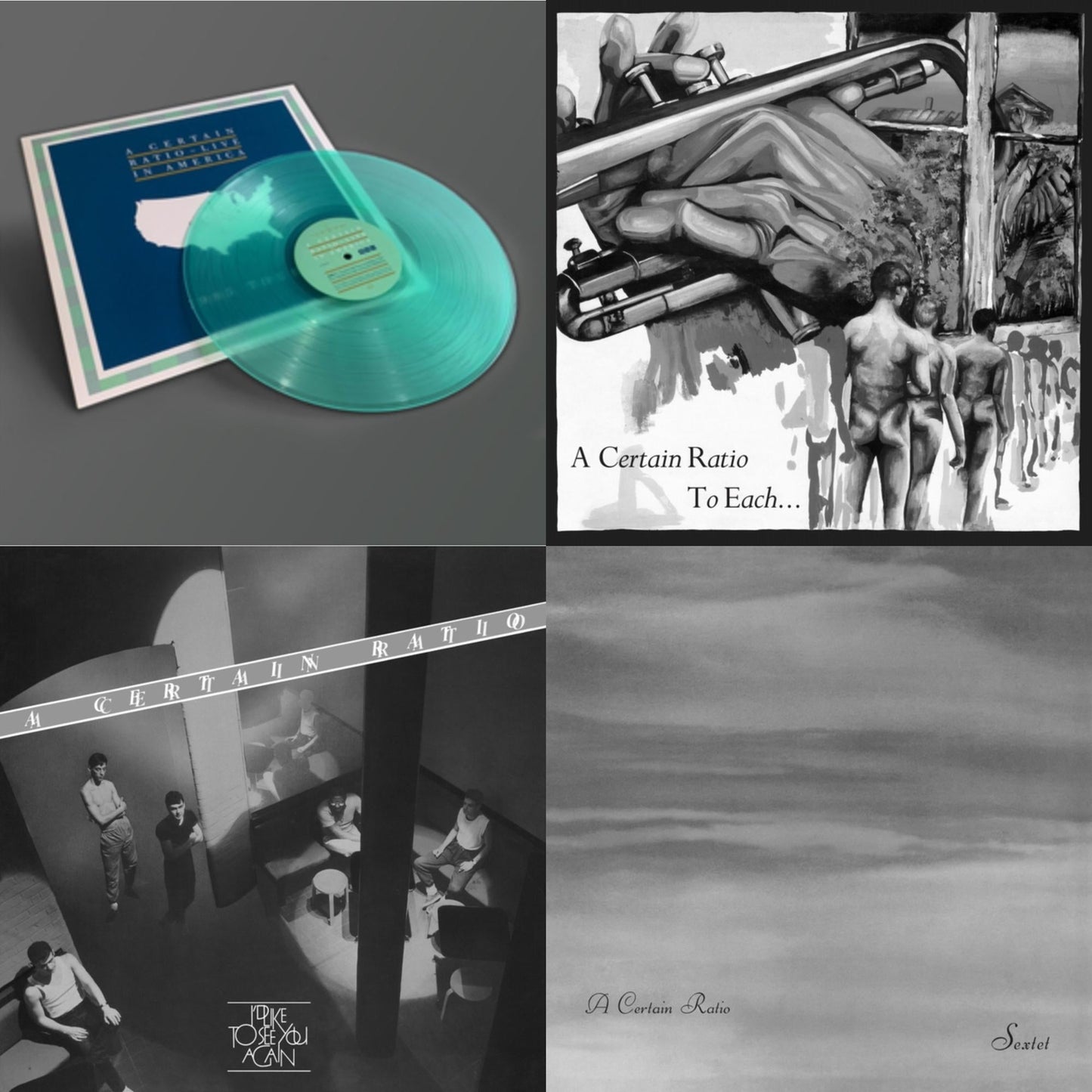 Live In America & To Each... (Limited Edition White LP Vinyl) & I'd Like To See You Again (Limited Edition White LP Vinyl) & Sextet (Limited Edition White LP Vinyl)