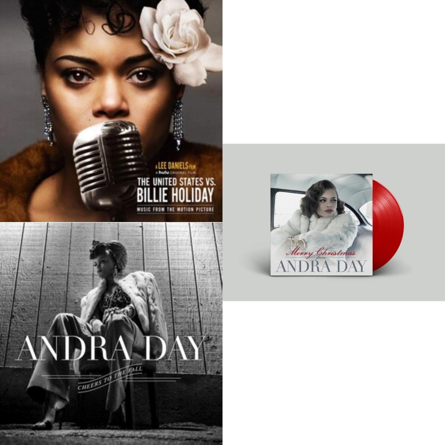 This is a 3 LP Vinyl SKU bundle.
1.This LP Vinyl is brand new.Format: LP VinylMusic Style: Contemporary R&BThis item's title is: Merry Christmas From Andra Day (Red LP Vinyl)Artist: Andra DayLabel: WARNER BROSBarcode: 093624881230Release Date: 11/26/2021
2.This LP Vinyl is brand new.