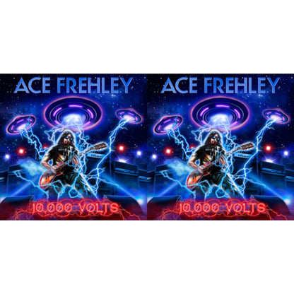 This is a 2 LP Vinyl SKU bundle.
1.This LP Vinyl is brand new.Format: LP VinylMusic Style: Classic RockThis item's title is: 10,000 Volts (Orange Tabby LP Vinyl)Artist: Ace FrehleyLabel: MNRK HeavyBarcode: 634164402990Release Date: 2/23/2024
2.This LP Vinyl is brand new.