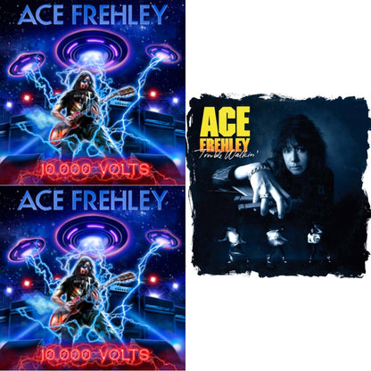 This is a 3 LP Vinyl SKU bundle.
1.This LP Vinyl is brand new.Format: LP VinylMusic Style: Hard RockThis item's title is: 10,000 Volts (Dragons Den LP Vinyl)Artist: Ace FrehleyLabel: MNRK HeavyBarcode: 634164402983Release Date: 2/23/2024
2.This LP Vinyl is brand new.