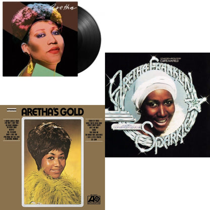 This is a 3 LP Vinyl SKU bundle.
1.This LP Vinyl is brand new.Format: LP VinylThis item's title is: Aretha (180G)Artist: Aretha FranklinLabel: MUSIC ON VINYLBarcode: 8719262020979Release Date: 9/24/2021
2.This LP Vinyl is brand new.