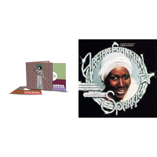 Aretha Franklin - Sparkle (Crystal Clear LP Vinyl) (Syeor) & Aretha (2LP/140G)