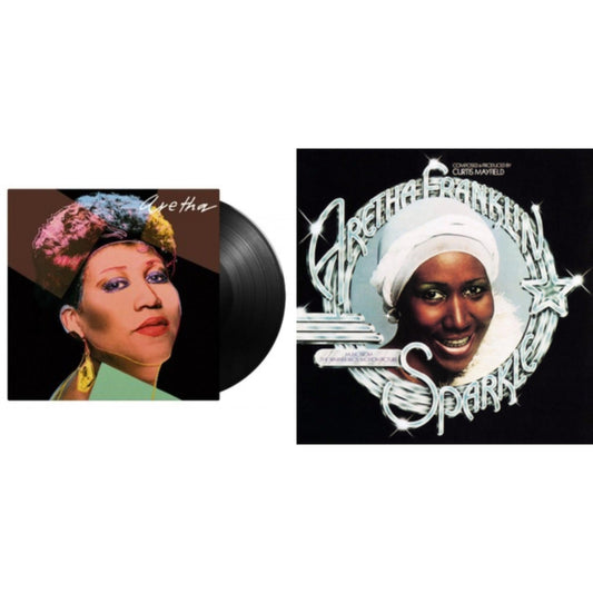 Aretha Franklin - Sparkle (Crystal Clear LP Vinyl) (Syeor) & Aretha (180G)
