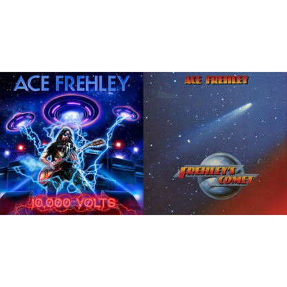 This is a 2 LP Vinyl SKU bundle.
1.This LP Vinyl is brand new.Format: LP VinylMusic Style: Hard RockThis item's title is: 10,000 Volts (Dragons Den LP Vinyl)Artist: Ace FrehleyLabel: MNRK HeavyBarcode: 634164402983Release Date: 2/23/2024
2.This LP Vinyl is brand new.