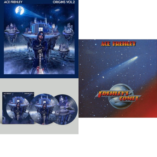 Origins Vol.2 (Blue & White LP Vinyl) & Origins: Vol. 2 (Picture Disc) & Frehley's Comet (Metallic Radiant Purple LP Vinyl/Limited Edition)