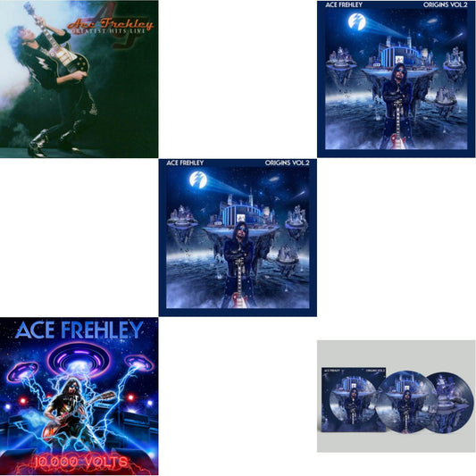 This is a 5 LP Vinyl SKU bundle.
1.This LP Vinyl is brand new.Format: LP VinylThis item's title is: Greatest Hits LiveArtist: Ace FrehleyBarcode: 020286236450Release Date: 2/4/2022
2.This LP Vinyl is brand new.