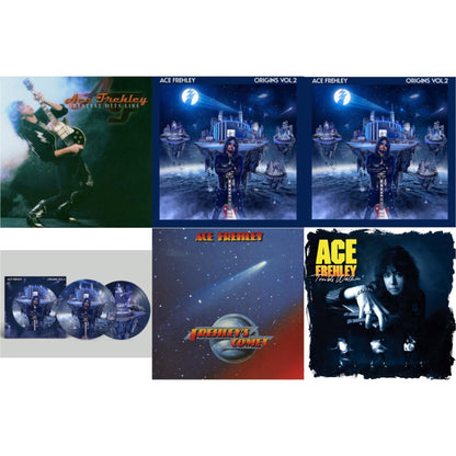 This is a 6 LP Vinyl SKU bundle.
1.This LP Vinyl is brand new.Format: LP VinylThis item's title is: Greatest Hits LiveArtist: Ace FrehleyLabel: MEGAFORCEBarcode: 020286236450Release Date: 2/4/2022
2.This LP Vinyl is brand new.