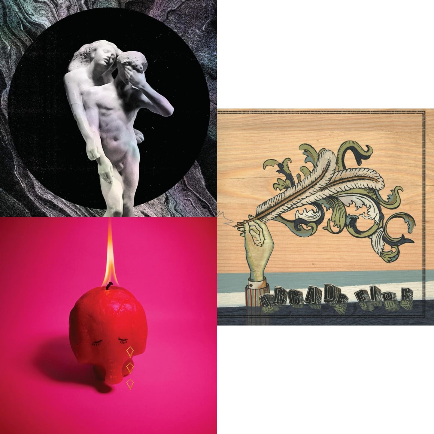 Reflektor (2LP/180G) & Pink Elephant    & Funeral (150G/Gatefold)